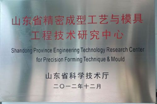  Hisense Mould was rated as the Precision Moulding and Mould Engineering Technology Research Center.