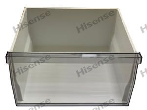 Crisper drawer with removable front panel